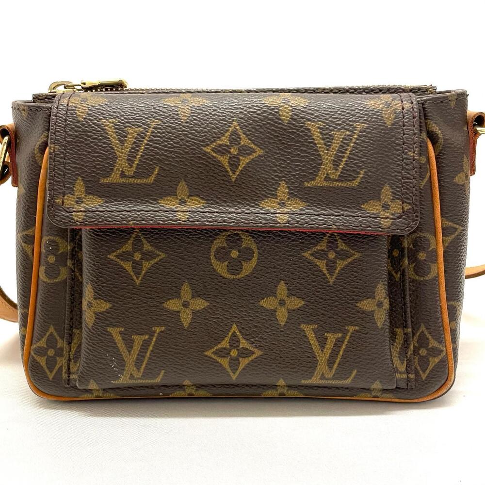 Louis Vuitton Cite Bag Shoulder Brown Viva